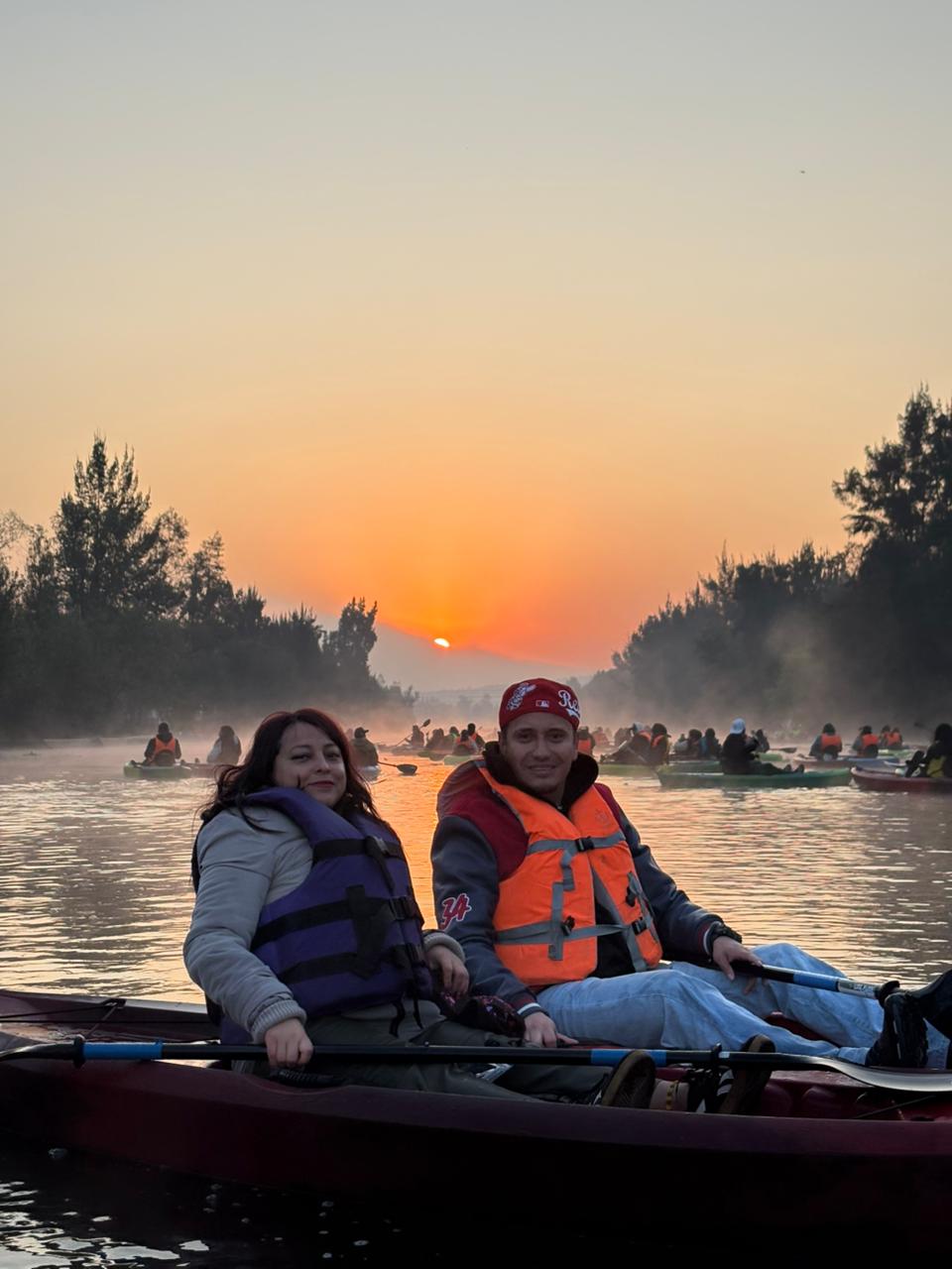 Recorrido en kayak por Xochimilco